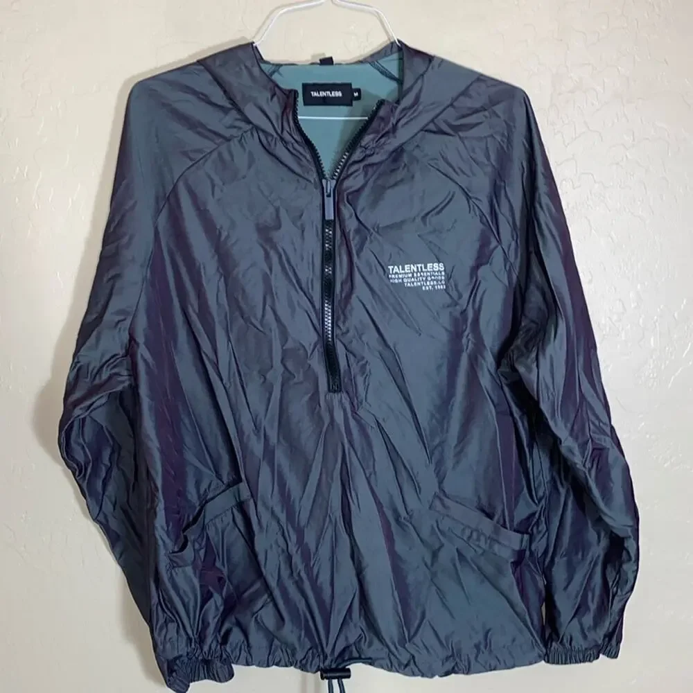 Talentless massive reflective track jacket